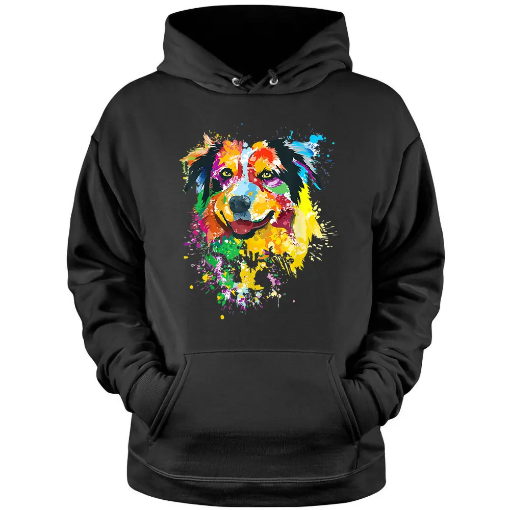 Australian Shepherd Dog For Aussie Mom Hoodie Australian Shepherd Dog For Aussie Mom Hoodie