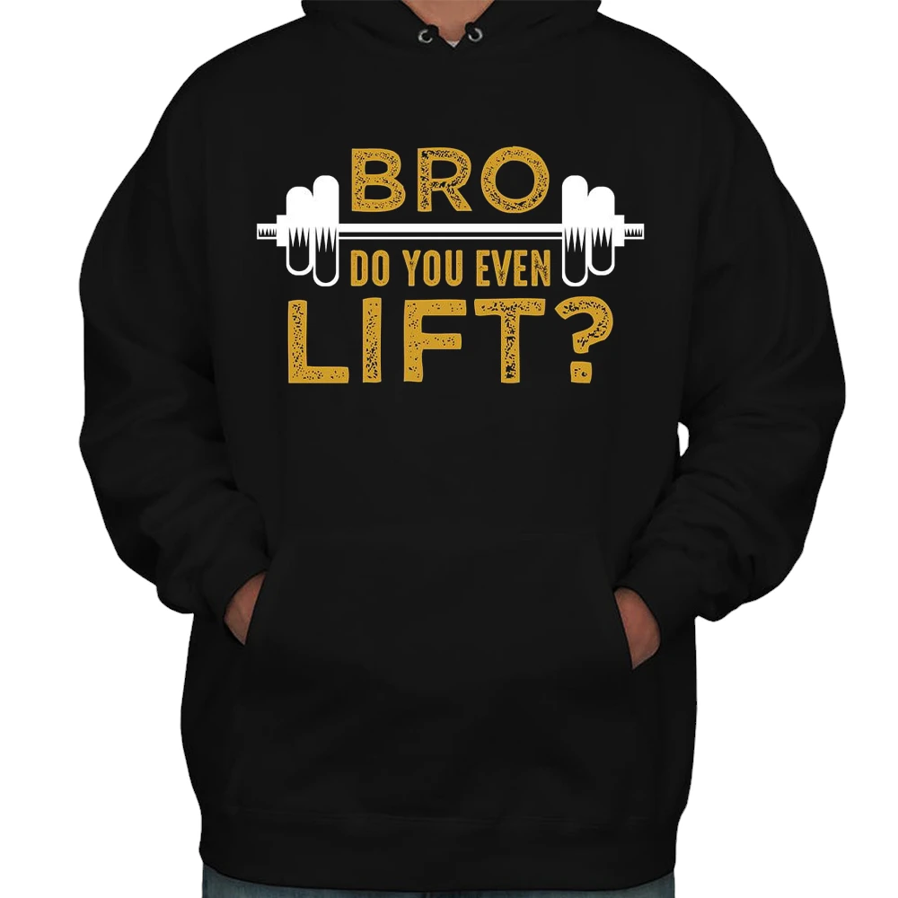Bro Do You Even Lift Hoodie – Black Bro Do You Even Lift Hoodie – Black