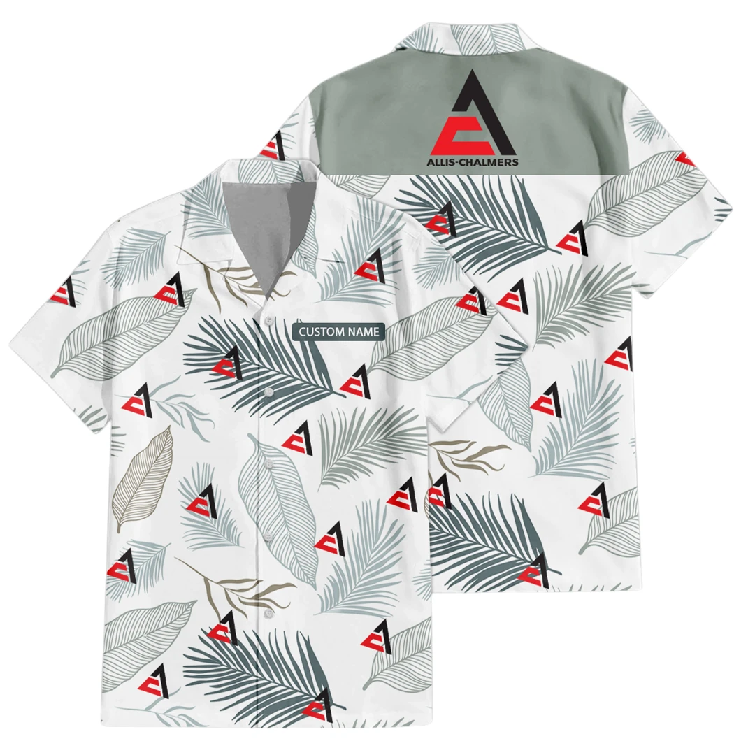 Allis-Chalmers Hawaiian Shirt Tropical Leaves Seamless Pattern All-over Print Summer Gift, Custom Name HIHI160125Y7HWLS1ALC Allis-Chalmers Hawaiian Shirt Tropical Leaves Seamless Pattern All-over Print Summer Gift, Custom Name HIHI160125Y7HWLS1ALC