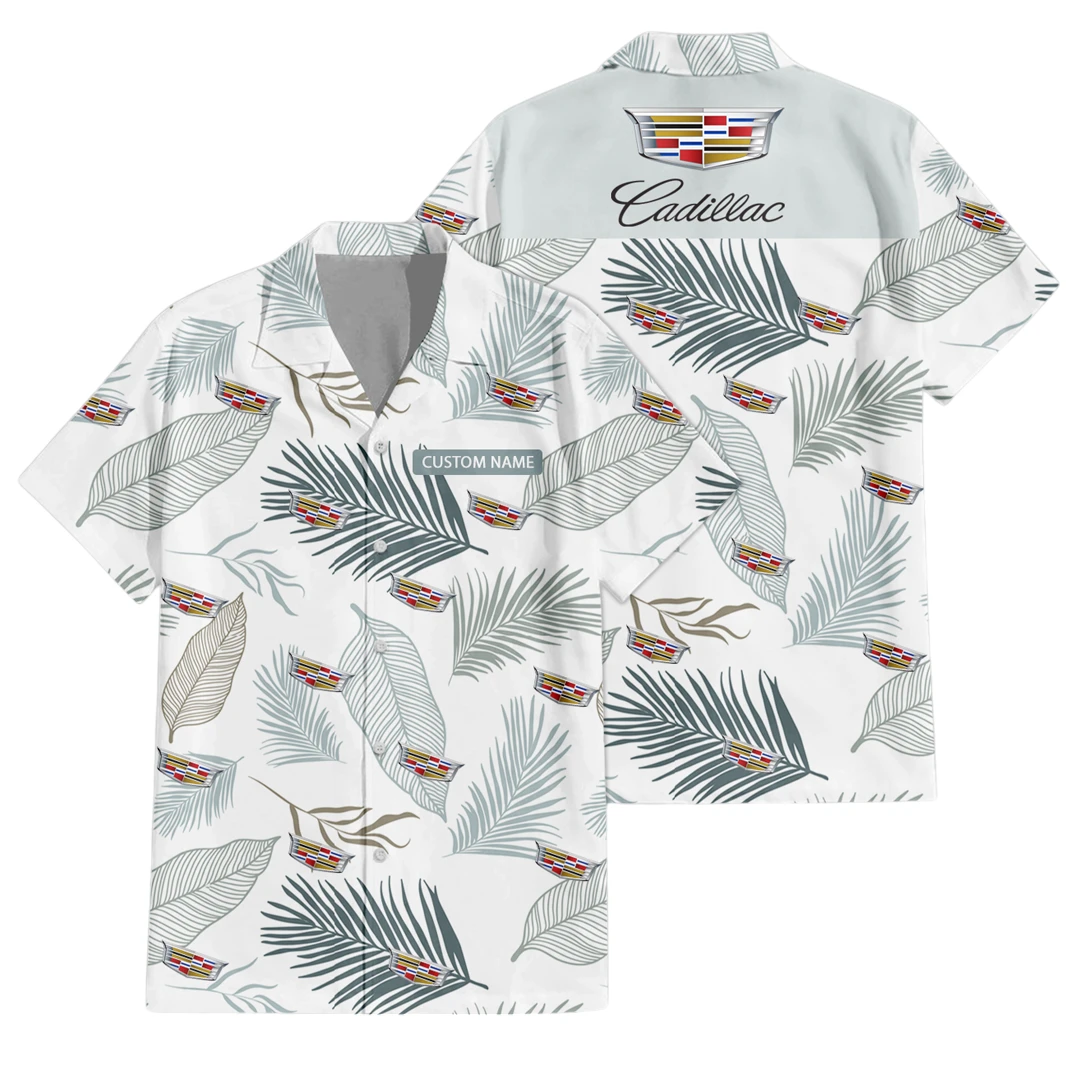 Cadillac Hawaiian Shirt Tropical Leaves Seamless Pattern All-over Print Summer Gift, Custom Name HIHI170125Y7HWLS1CAD Cadillac Hawaiian Shirt Tropical Leaves Seamless Pattern All-over Print Summer Gift, Custom Name HIHI170125Y7HWLS1CAD