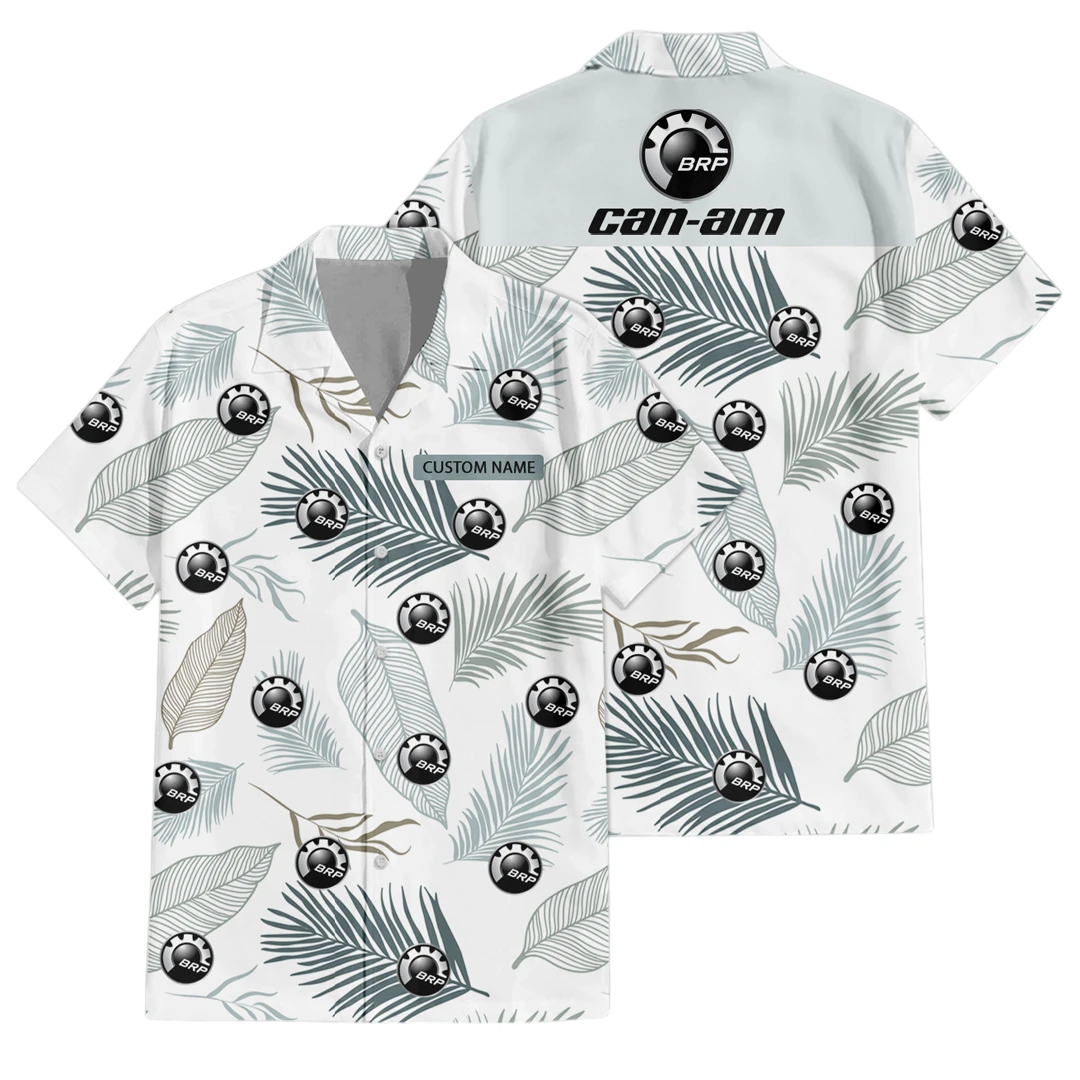 Can-Am Emblem Hawaiian Shirt Tropical Leaves Seamless Pattern All-over Print Summer Gift, Custom Name HIHI170125Y7HWLS1CAE Can-Am Emblem Hawaiian Shirt Tropical Leaves Seamless Pattern All-over Print Summer Gift, Custom Name HIHI170125Y7HWLS1CAE