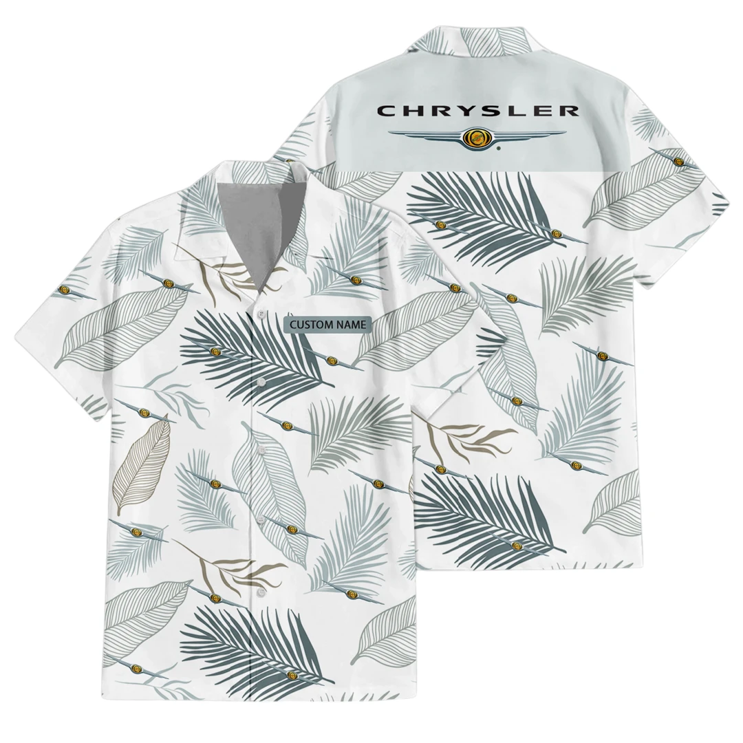 Chrysler Hawaiian Shirt Tropical Leaves Seamless Pattern All-over Print Summer Gift, Custom Name HIHI170125Y7HWLS1CHR Chrysler Hawaiian Shirt Tropical Leaves Seamless Pattern All-over Print Summer Gift, Custom Name HIHI170125Y7HWLS1CHR