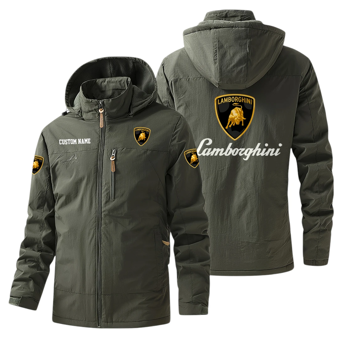 Lamborghini Windbreaker Jacket Hooded, Warm Lining Waterproof Outdoor Running Jacket For Men, Custom Name HIHI250225Y17WO88LAM Lamborghini Windbreaker Jacket Hooded, Warm Lining Waterproof Outdoor Running Jacket For Men, Custom Name HIHI250225Y17WO88LAM
