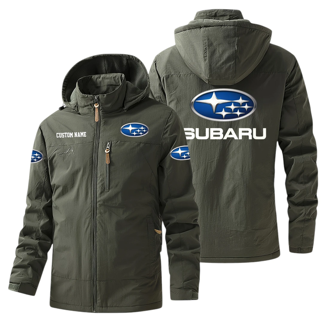 Subaru Windbreaker Jacket Hooded, Warm Lining Waterproof Outdoor Running Jacket For Men, Custom Name HIHI260225Y17WO88SUB Subaru Windbreaker Jacket Hooded, Warm Lining Waterproof Outdoor Running Jacket For Men, Custom Name HIHI260225Y17WO88SUB