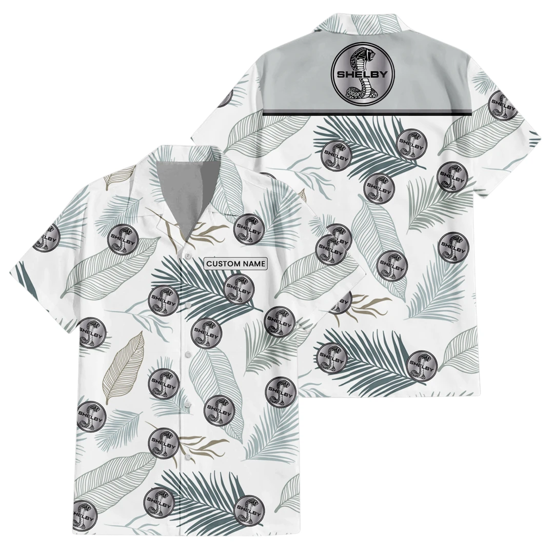 Shelby Exclusive Logo Button Up Hawaiian Shirt Tropical Leaves Seamless Pattern All-over Print, Custom Name HIHI190225Y7HWLS1SHE Shelby Exclusive Logo Button Up Hawaiian Shirt Tropical Leaves Seamless Pattern All-over Print, Custom Name HIHI190225Y7HWLS1SHE