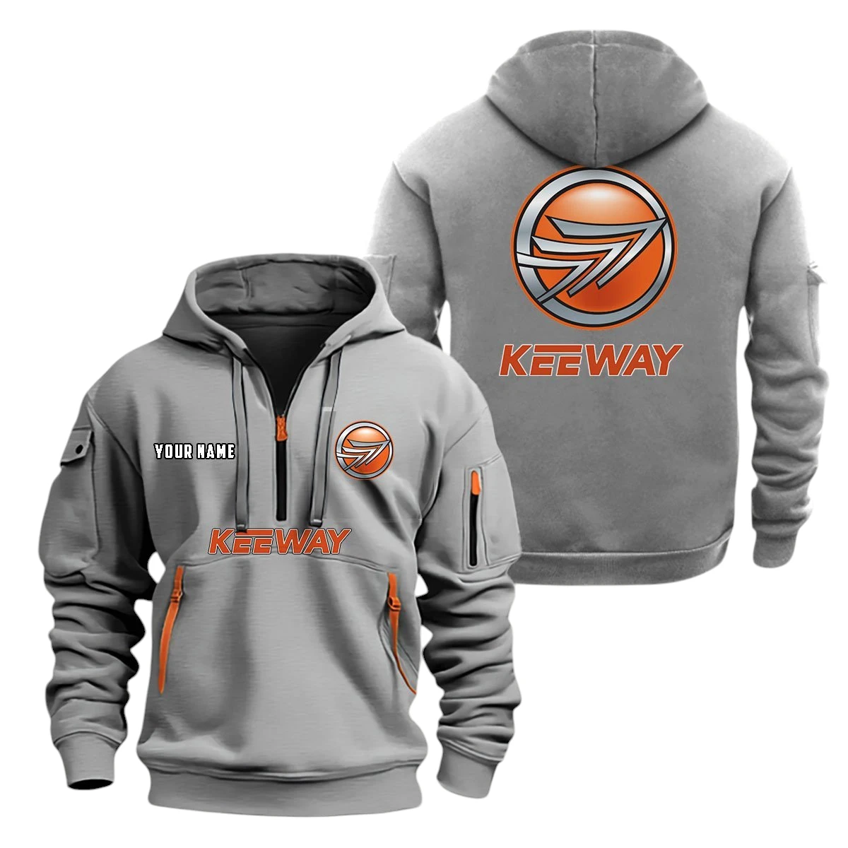 Keeway Motorcycles Half Zip Hoodie, Sports Hooded Multi-Pockets, Custom Name TN070325Y25QZ2HCT1KEE Keeway Motorcycles Half Zip Hoodie, Sports Hooded Multi-Pockets, Custom Name TN070325Y25QZ2HCT1KEE