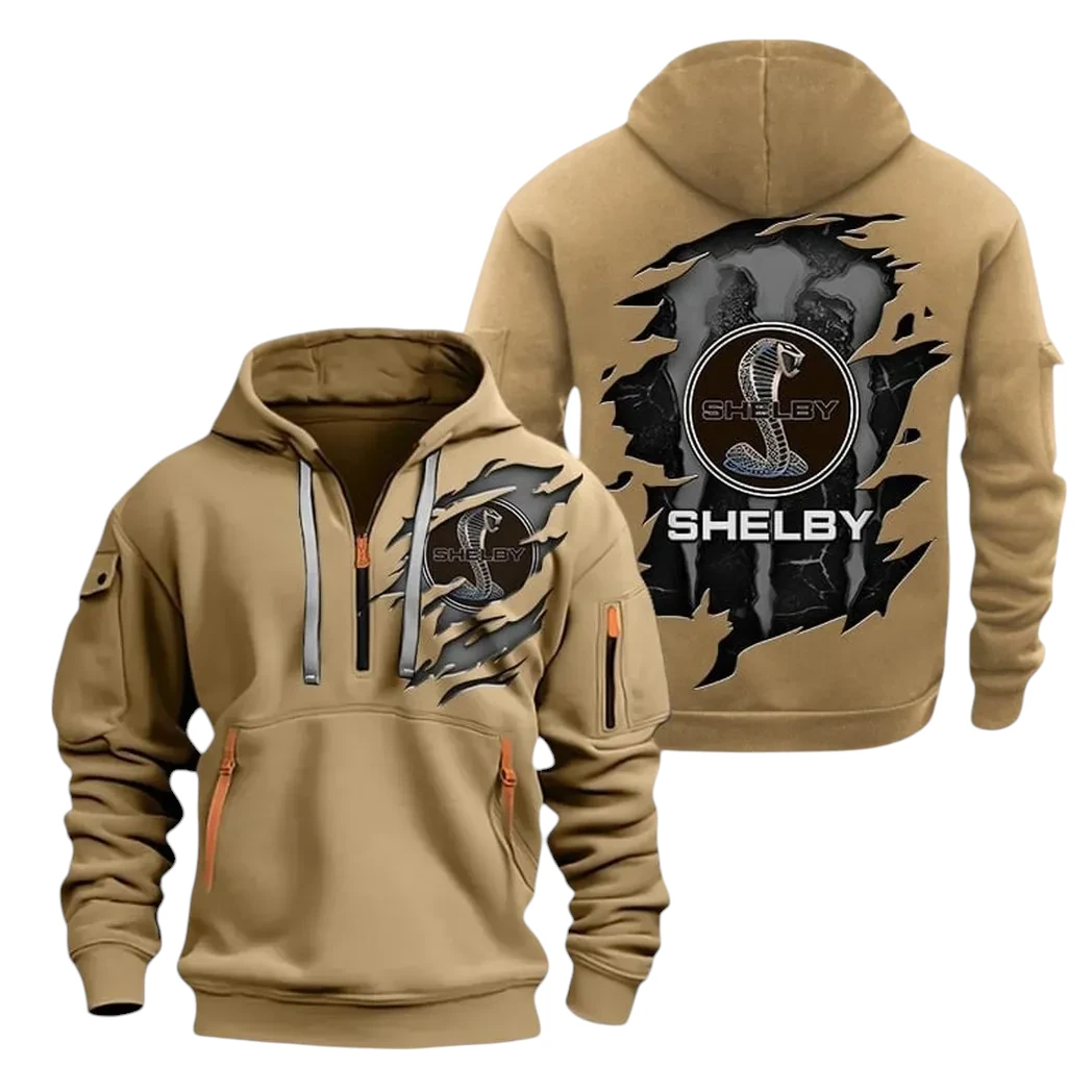 Shelby Half Zip Hoodie, Sport Hooded Multi-Pocket TN100325Y25QZ2HCTR2SHE Shelby Half Zip Hoodie, Sport Hooded Multi-Pocket TN100325Y25QZ2HCTR2SHE