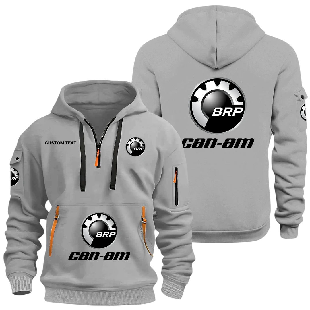 Can Am Emblem Half Zip Hoodie, Sports Hooded Multi-Pockets, Custom Name HIDI030325Y25QZ2HCAE Can Am Emblem Half Zip Hoodie, Sports Hooded Multi-Pockets, Custom Name HIDI030325Y25QZ2HCAE