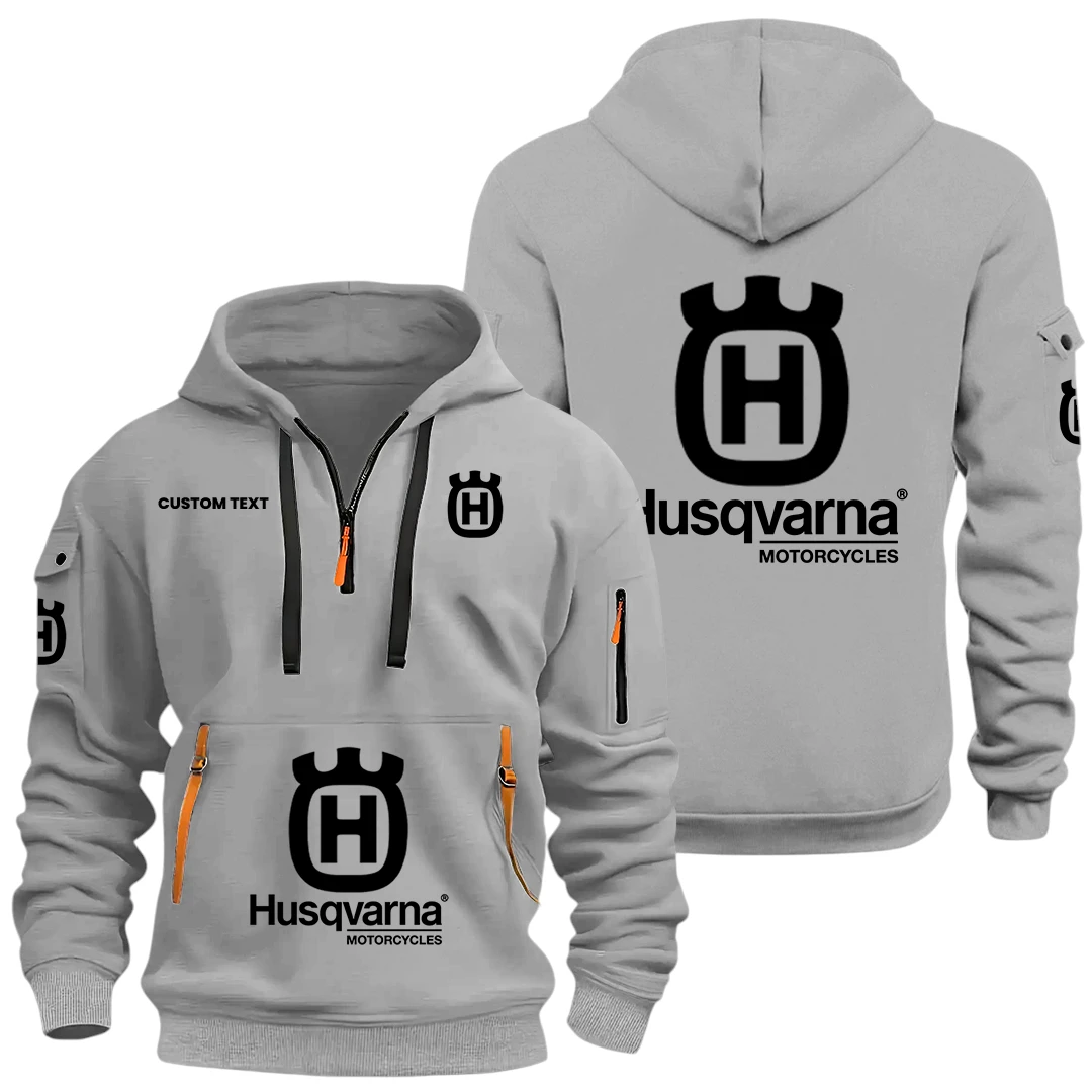 Husqvarna Motorcycles Half Zip Hoodie, Sports Hooded Multi-Pockets, Custom Name HIDI060325Y25QZ2HHUM Husqvarna Motorcycles Half Zip Hoodie, Sports Hooded Multi-Pockets, Custom Name HIDI060325Y25QZ2HHUM