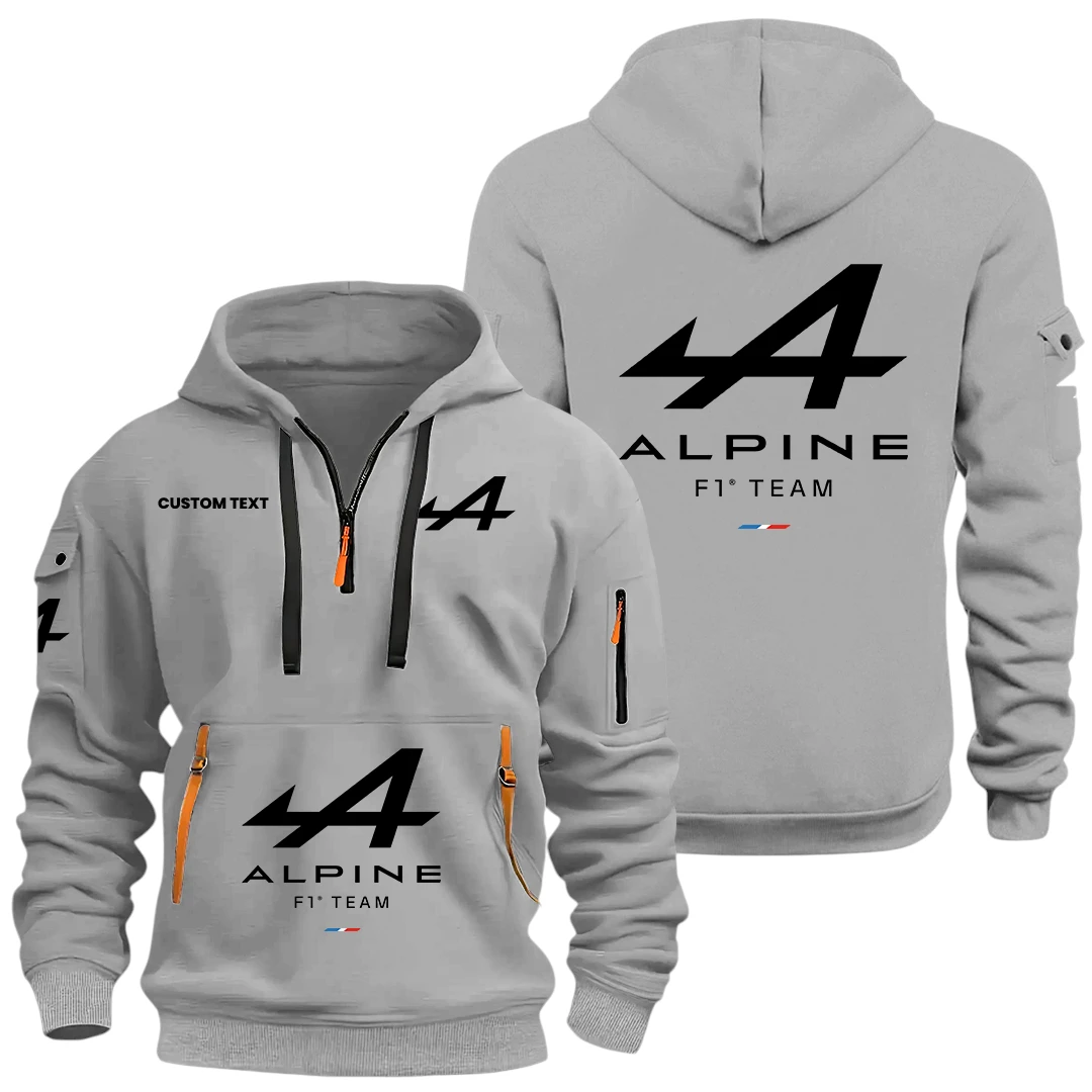 Alpine F1 Team Half Zip Hoodie, Sports Hooded Multi-Pockets, Custom Name HIDI060325Y25QZ2HAF1 Alpine F1 Team Half Zip Hoodie, Sports Hooded Multi-Pockets, Custom Name HIDI060325Y25QZ2HAF1