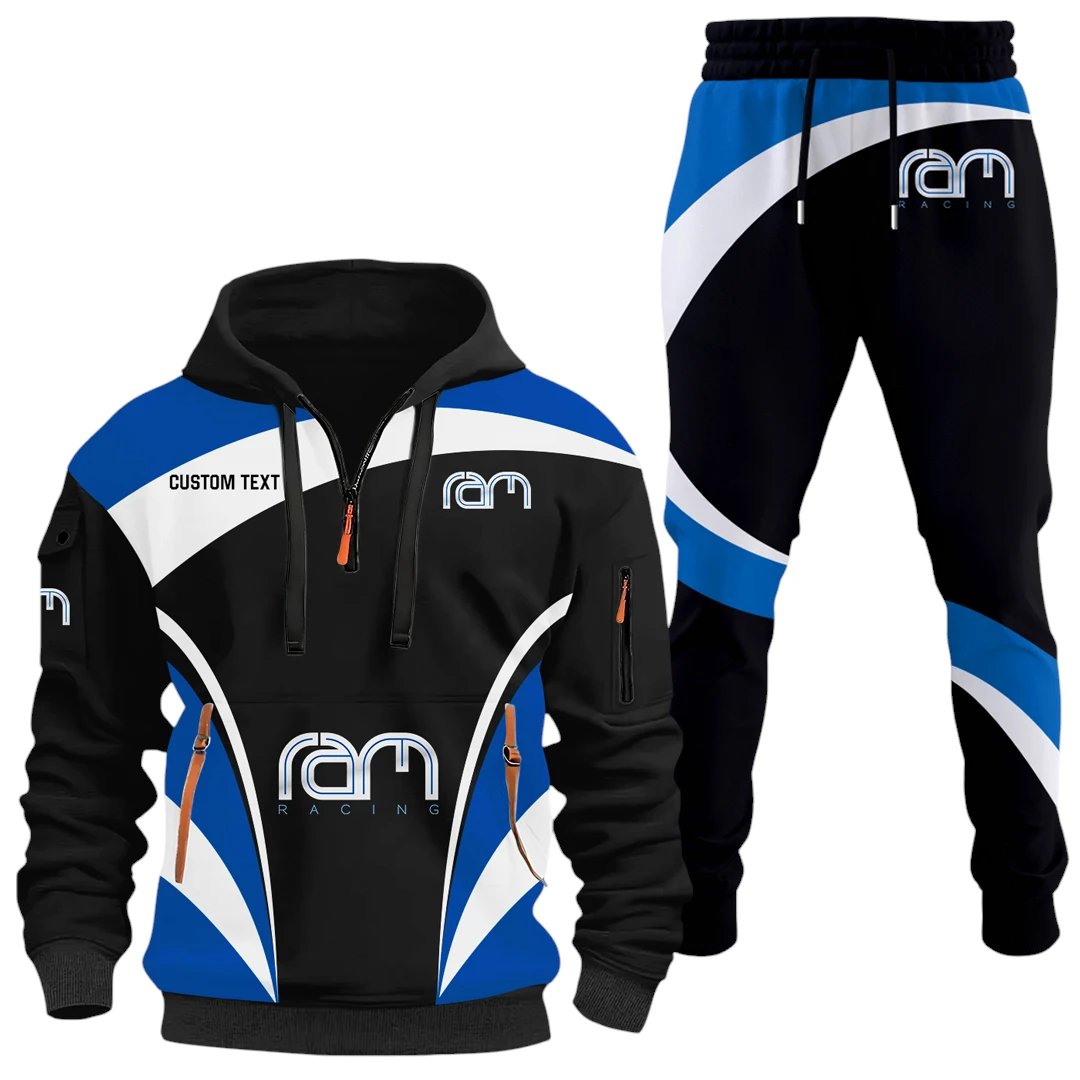 RAM Racing Half Zip Hoodie x Long Pants Set All-over Print, Custom Name HIDI110325Y26QZ3HRAR RAM Racing Half Zip Hoodie x Long Pants Set All-over Print, Custom Name HIDI110325Y26QZ3HRAR