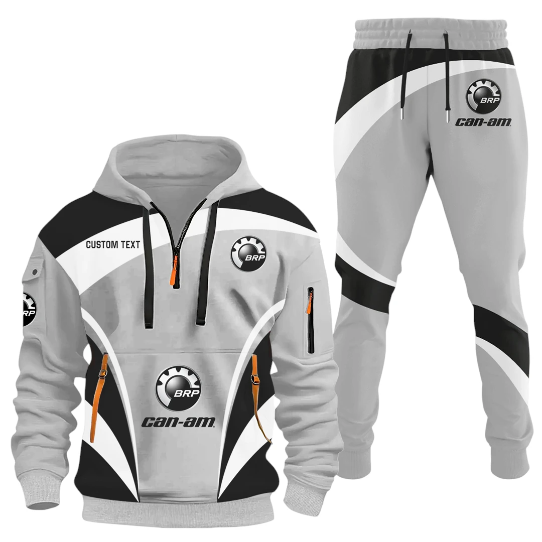 Can Am Emblem Team Half Zip Hoodie x Long Pants Set All-over Print, Custom Name HIDI130325Y26QZ3HCAE Can Am Emblem Team Half Zip Hoodie x Long Pants Set All-over Print, Custom Name HIDI130325Y26QZ3HCAE