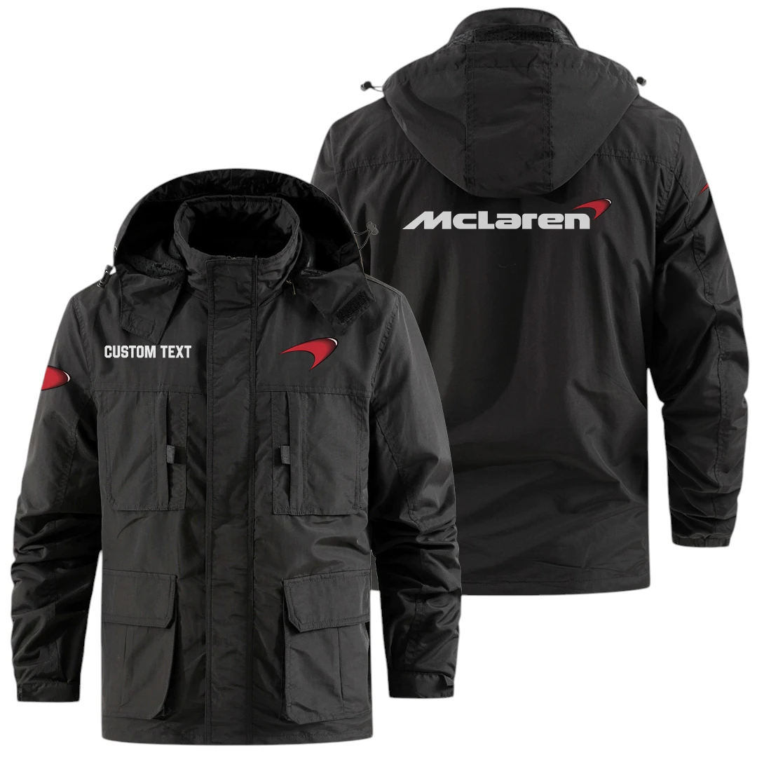 McLaren Exclusive Logo Windbreaker Jacket Hooded Detachable, Outdoor Jacket Multi Pocket, Custom Name HIDI170325Y26WMPMCL McLaren Exclusive Logo Windbreaker Jacket Hooded Detachable, Outdoor Jacket Multi Pocket, Custom Name HIDI170325Y26WMPMCL