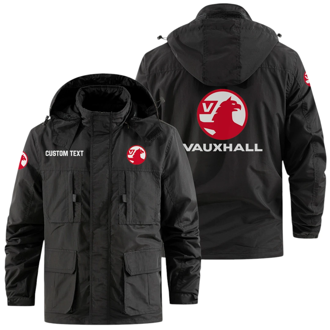 Vauxhall Exclusive Logo Windbreaker Jacket Hooded Detachable, Outdoor Jacket Multi Pocket, Custom Name HIDI180325Y26WMPVLL Vauxhall Exclusive Logo Windbreaker Jacket Hooded Detachable, Outdoor Jacket Multi Pocket, Custom Name HIDI180325Y26WMPVLL