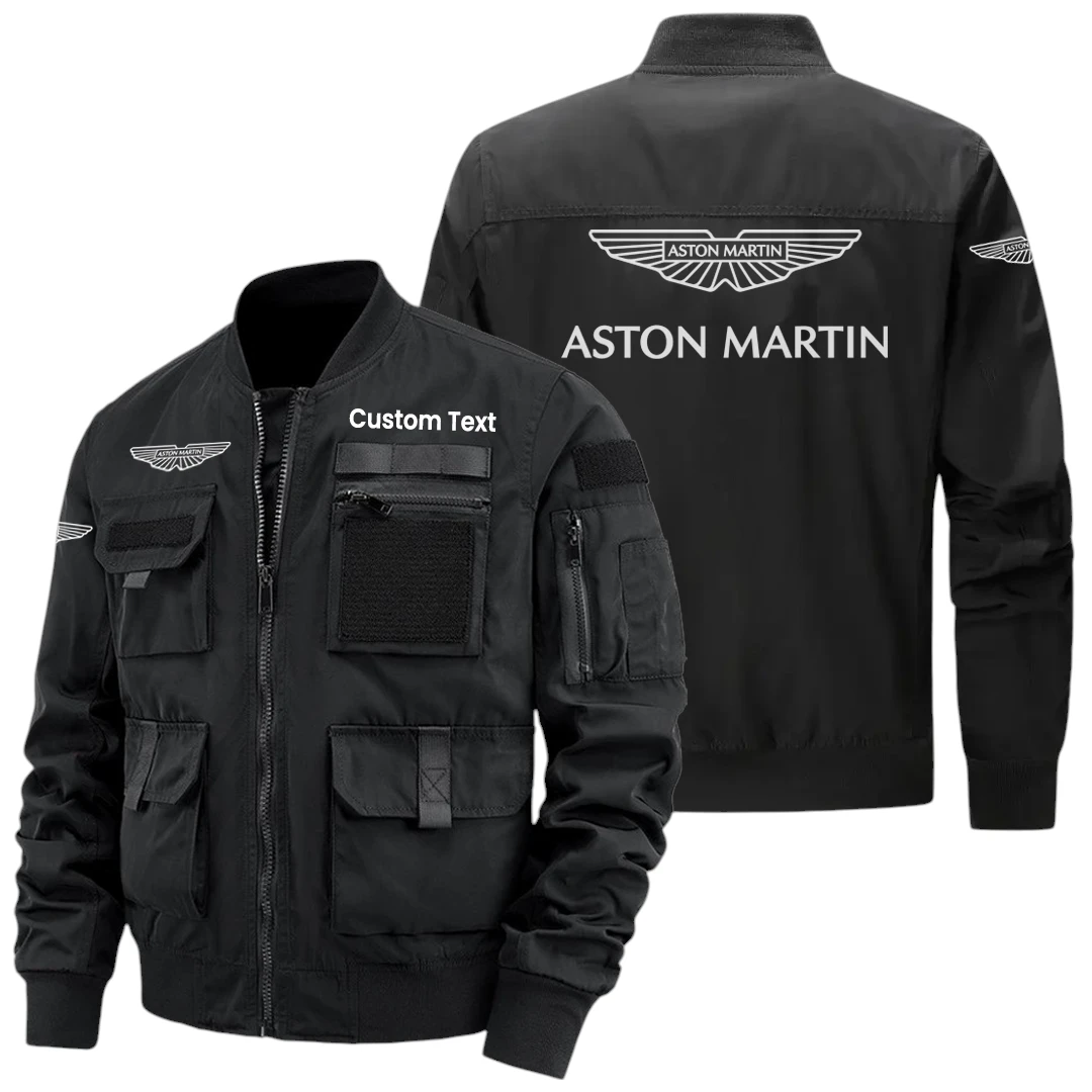 Aston Martin Exclusive Logo Jacket x Baseball Collar Style Multiple Pockets Men’s Hiking Outdoor Jacket Custom Name HIHI150325Y40JCXASM Aston Martin Exclusive Logo Jacket x Baseball Collar Style Multiple Pockets Men’s Hiking Outdoor Jacket Custom Name HIHI150325Y40JCXASM