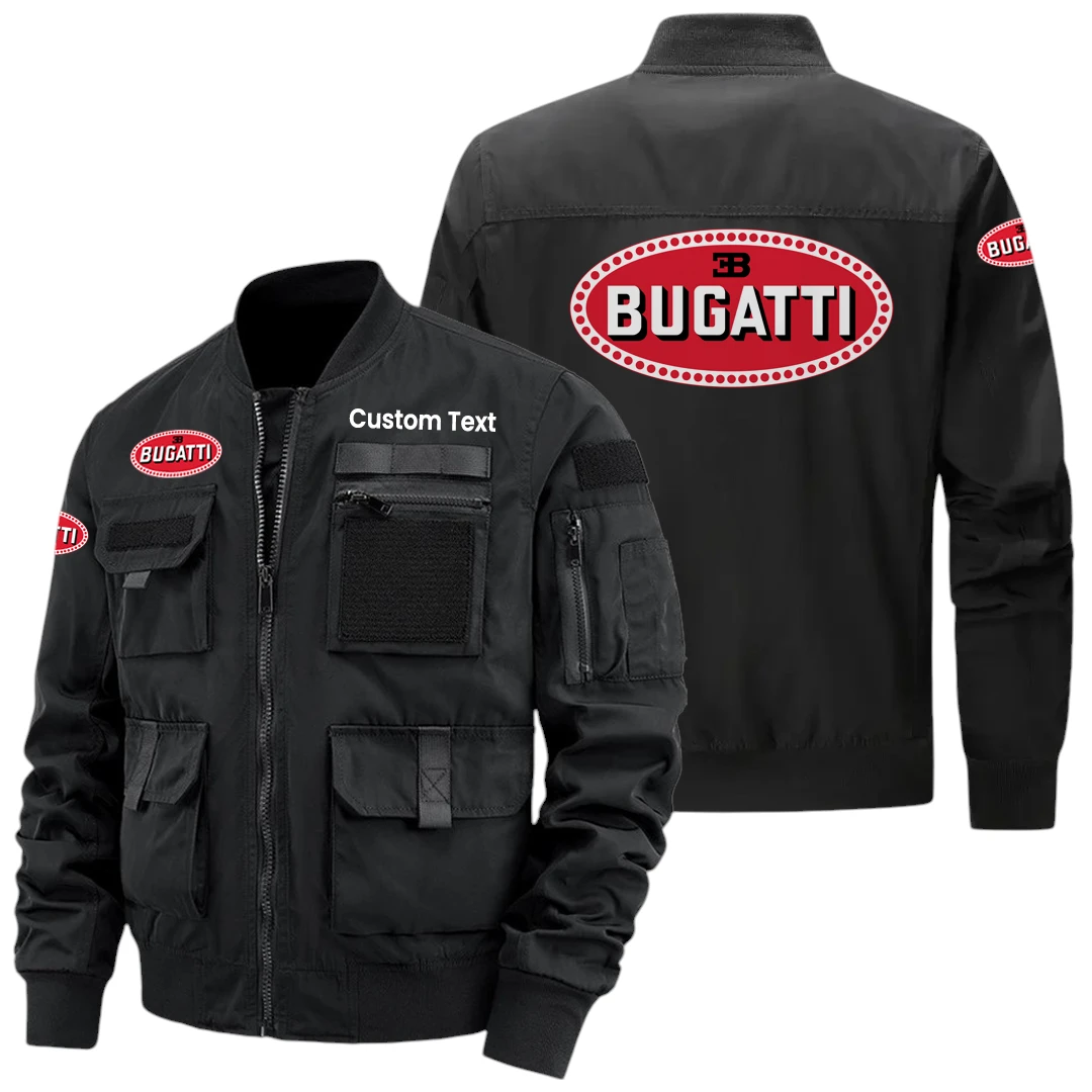 Bugatti Exclusive Logo Jacket x Baseball Collar Style Multiple Pockets Men’s Hiking Outdoor Jacket Custom Name HIHI150325Y40JCXBUG Bugatti Exclusive Logo Jacket x Baseball Collar Style Multiple Pockets Men’s Hiking Outdoor Jacket Custom Name HIHI150325Y40JCXBUG