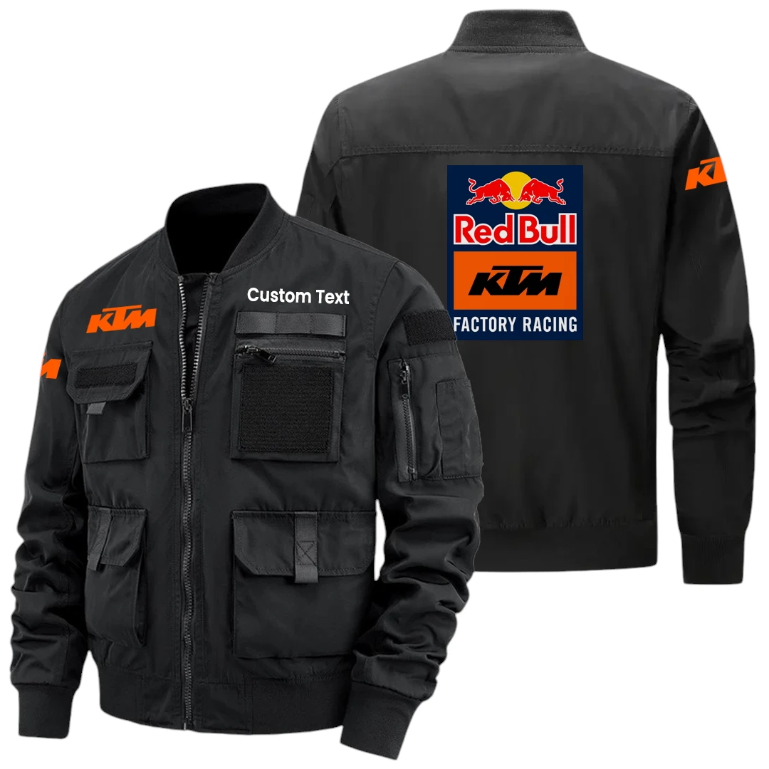 Red Bull KTM Factory Racing Exclusive Logo Jacket x Baseball Collar Style Multiple Pockets Men’s Hiking Outdoor Jacket Custom Name HIHI170325Y40JCXKTM Red Bull KTM Factory Racing Exclusive Logo Jacket x Baseball Collar Style Multiple Pockets Men’s Hiking Outdoor Jacket Custom Name HIHI170325Y40JCXKTM