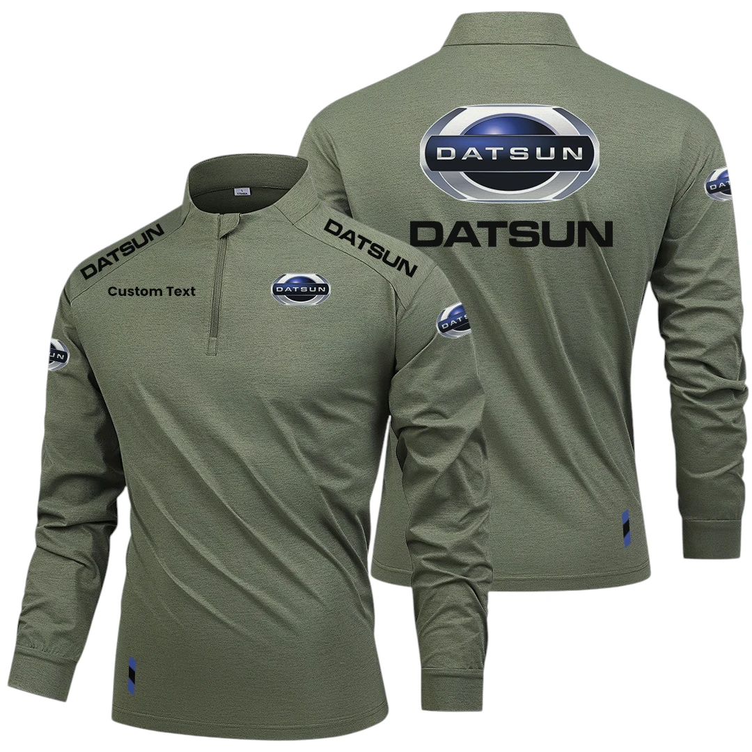 Datsun Limited 2025 Long Sleeve Shirt, Stand Collar Quarter Zip-up Custom Name HIDI260325Y49LMT05DAT Datsun Limited 2025 Long Sleeve Shirt, Stand Collar Quarter Zip-up Custom Name HIDI260325Y49LMT05DAT