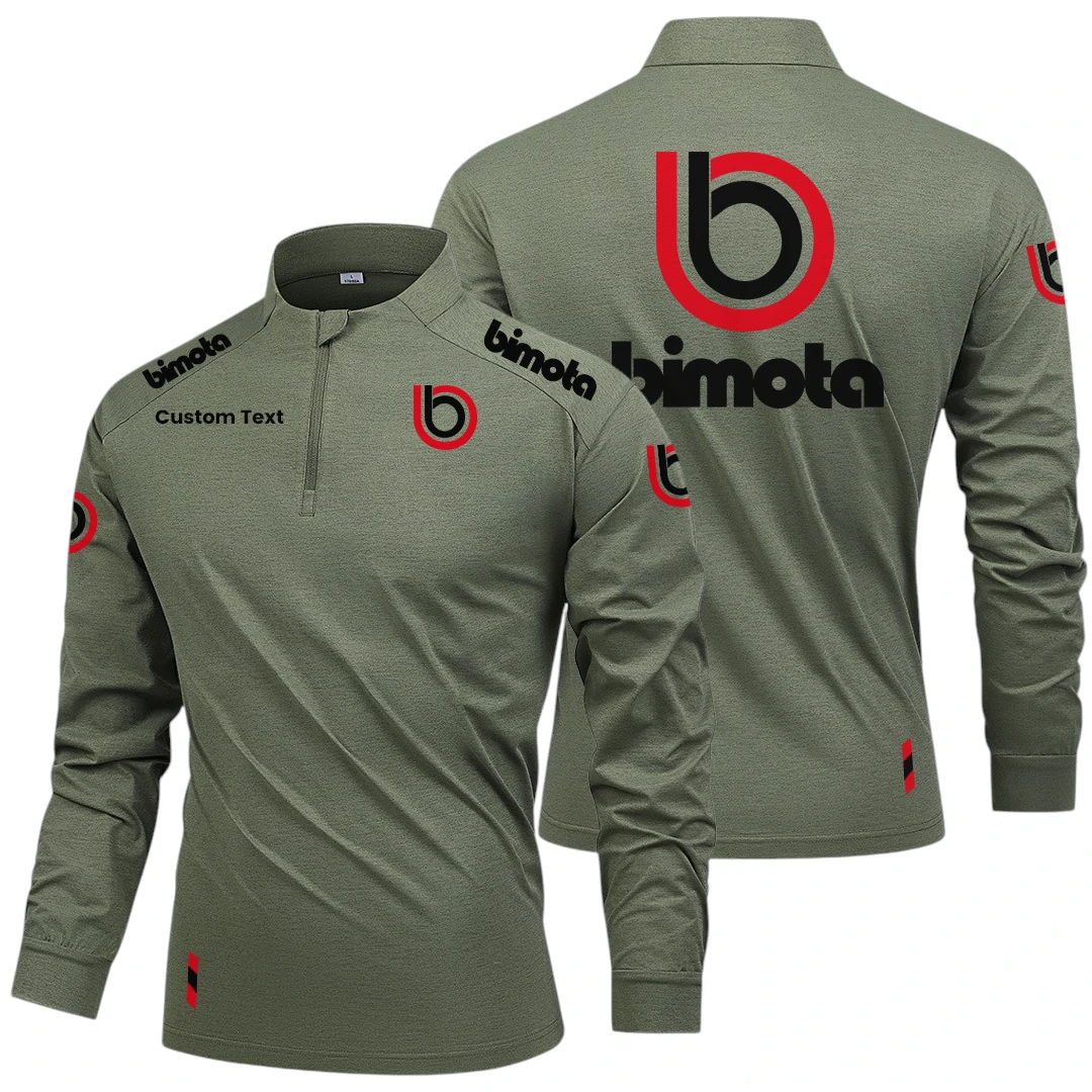 Bimota Limited 2025 Long Sleeve Shirt, Stand Collar Quarter Zip-up Custom Name HIDI280325Y49LMT05BIM Bimota Limited 2025 Long Sleeve Shirt, Stand Collar Quarter Zip-up Custom Name HIDI280325Y49LMT05BIM