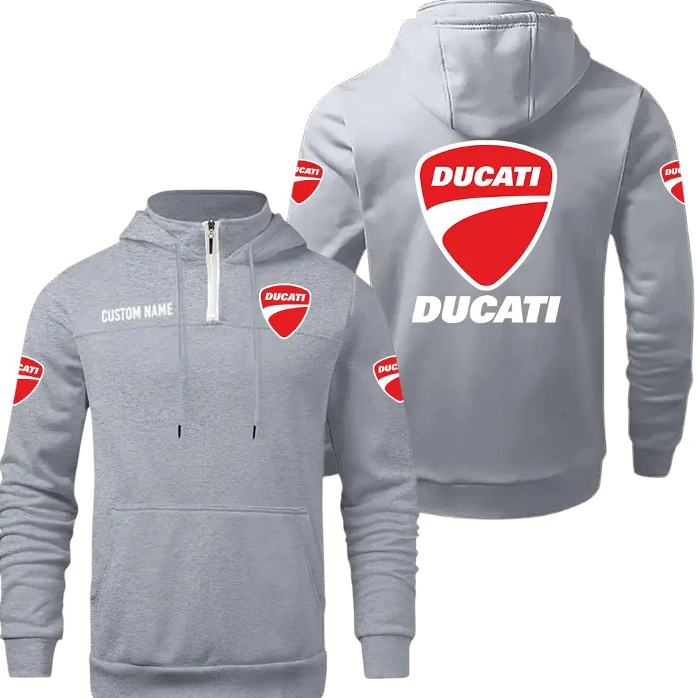 Ducati Quarter Zip Hoodie, Sports Hoodie Custom Name TN270325Y50HZ44CT3DMH Ducati Quarter Zip Hoodie, Sports Hoodie Custom Name TN270325Y50HZ44CT3DMH