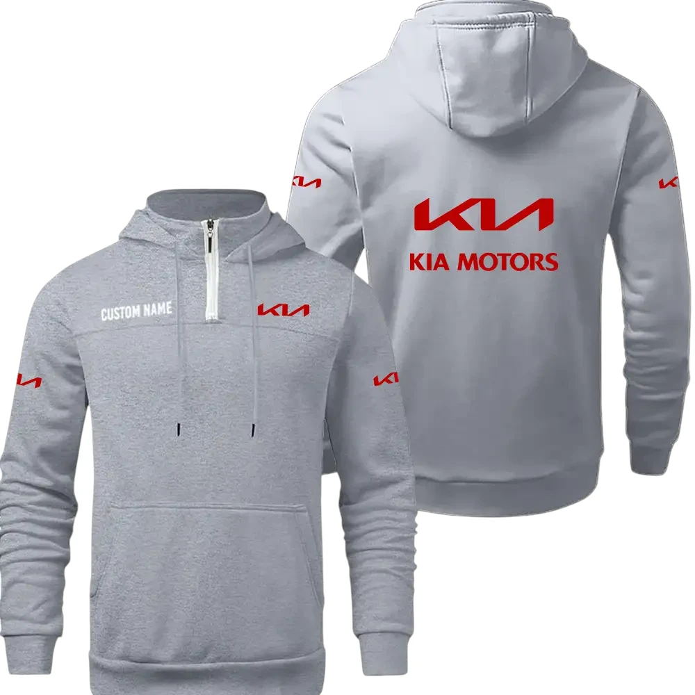 KIA Quarter Zip Hoodie, Sports Hoodie Custom Name TN280325Y50HZ44CT1KIA KIA Quarter Zip Hoodie, Sports Hoodie Custom Name TN280325Y50HZ44CT1KIA