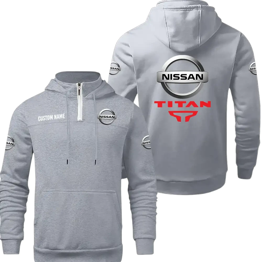 Nissan Titan Quarter Zip Hoodie, Sports Hoodie Custom Name TN290325Y50HZ44CT15NIS Nissan Titan Quarter Zip Hoodie, Sports Hoodie Custom Name TN290325Y50HZ44CT15NIS
