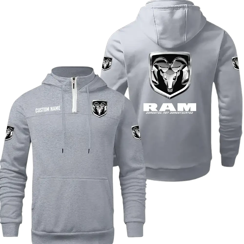 Ram Quarter Zip Hoodie, Sports Hoodie Custom Name TN290325Y50HZ44CT1RAM Ram Quarter Zip Hoodie, Sports Hoodie Custom Name TN290325Y50HZ44CT1RAM