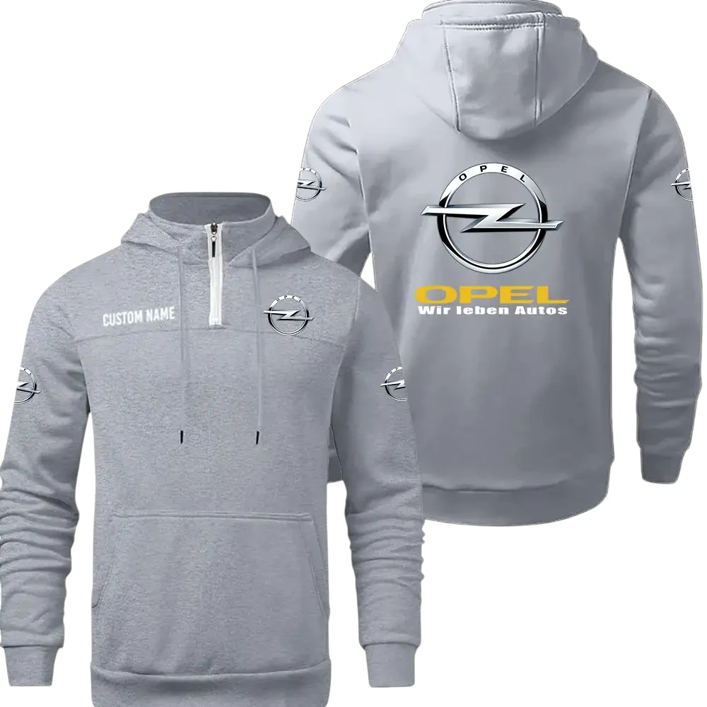 Opel Quarter Zip Hoodie, Sports Hoodie Custom Name TN290325Y50HZ44CT2OPE Opel Quarter Zip Hoodie, Sports Hoodie Custom Name TN290325Y50HZ44CT2OPE