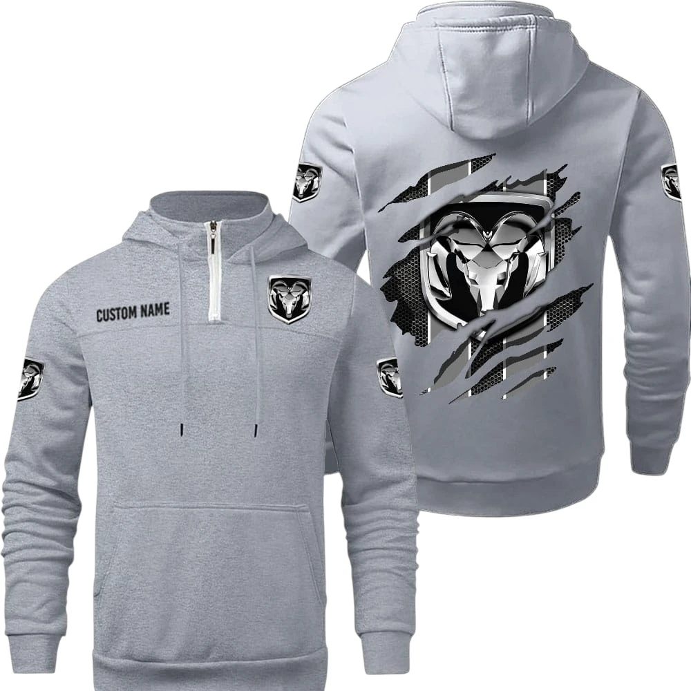 Ram Quarter Zip Hoodie, Sports Hoodie Custom Name TN290325Y50HZ44CT2RAM Ram Quarter Zip Hoodie, Sports Hoodie Custom Name TN290325Y50HZ44CT2RAM