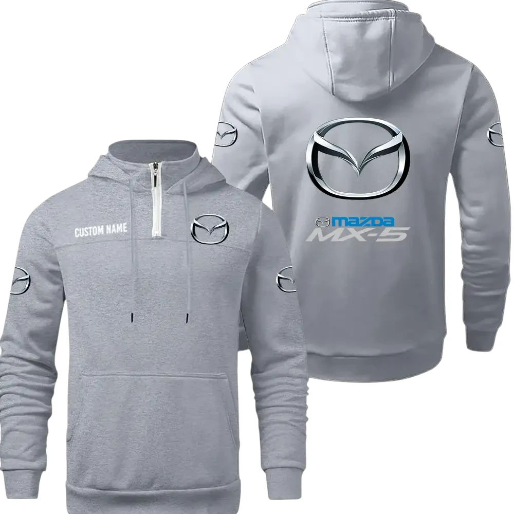 Mazda Mx5 Quarter Zip Hoodie, Sports Hoodie Custom Name TN290325Y50HZ44CT3MAZ Mazda Mx5 Quarter Zip Hoodie, Sports Hoodie Custom Name TN290325Y50HZ44CT3MAZ