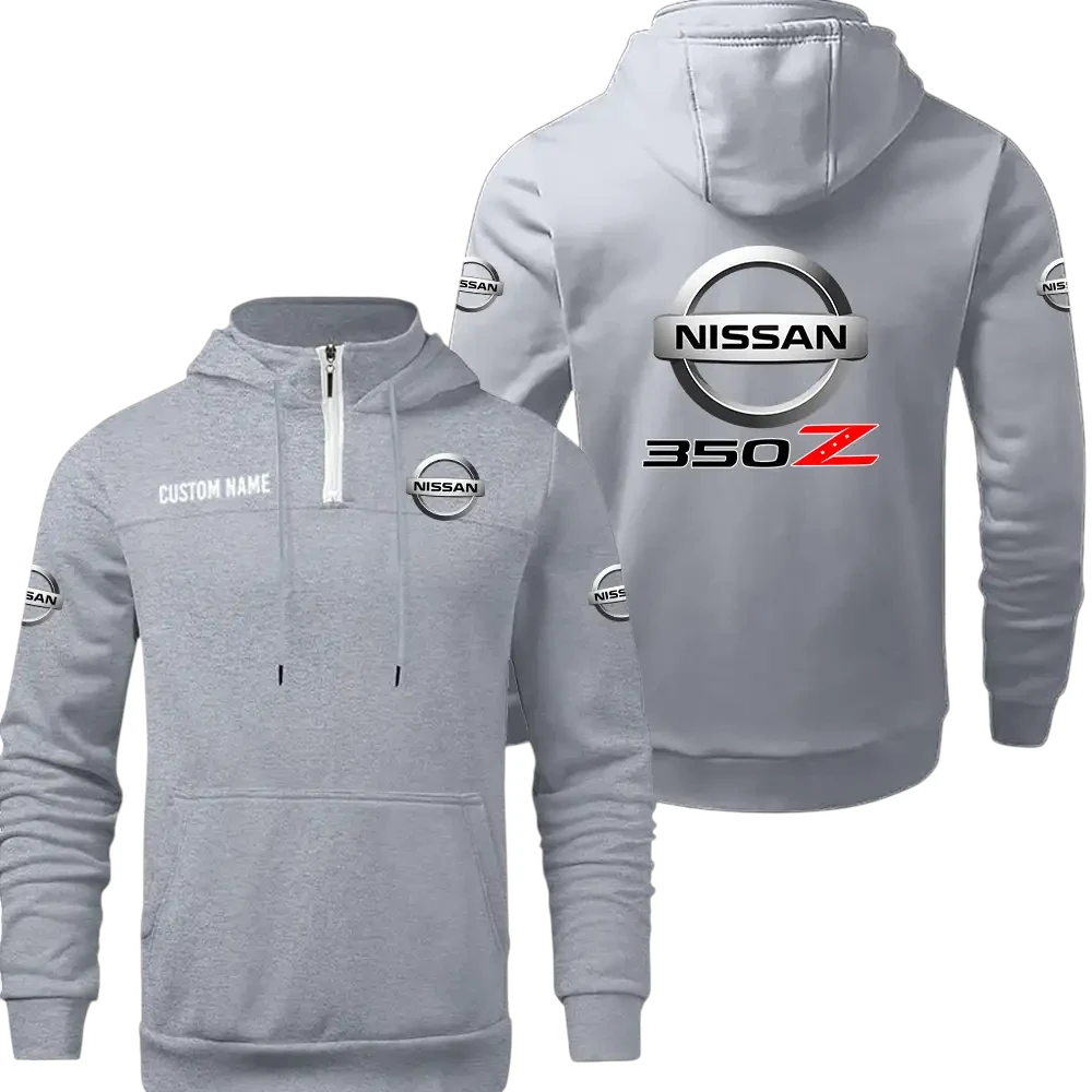 Nissan 350Z Quarter Zip Hoodie, Sports Hoodie Custom Name TN290325Y50HZ44CT3NIS Nissan 350Z Quarter Zip Hoodie, Sports Hoodie Custom Name TN290325Y50HZ44CT3NIS