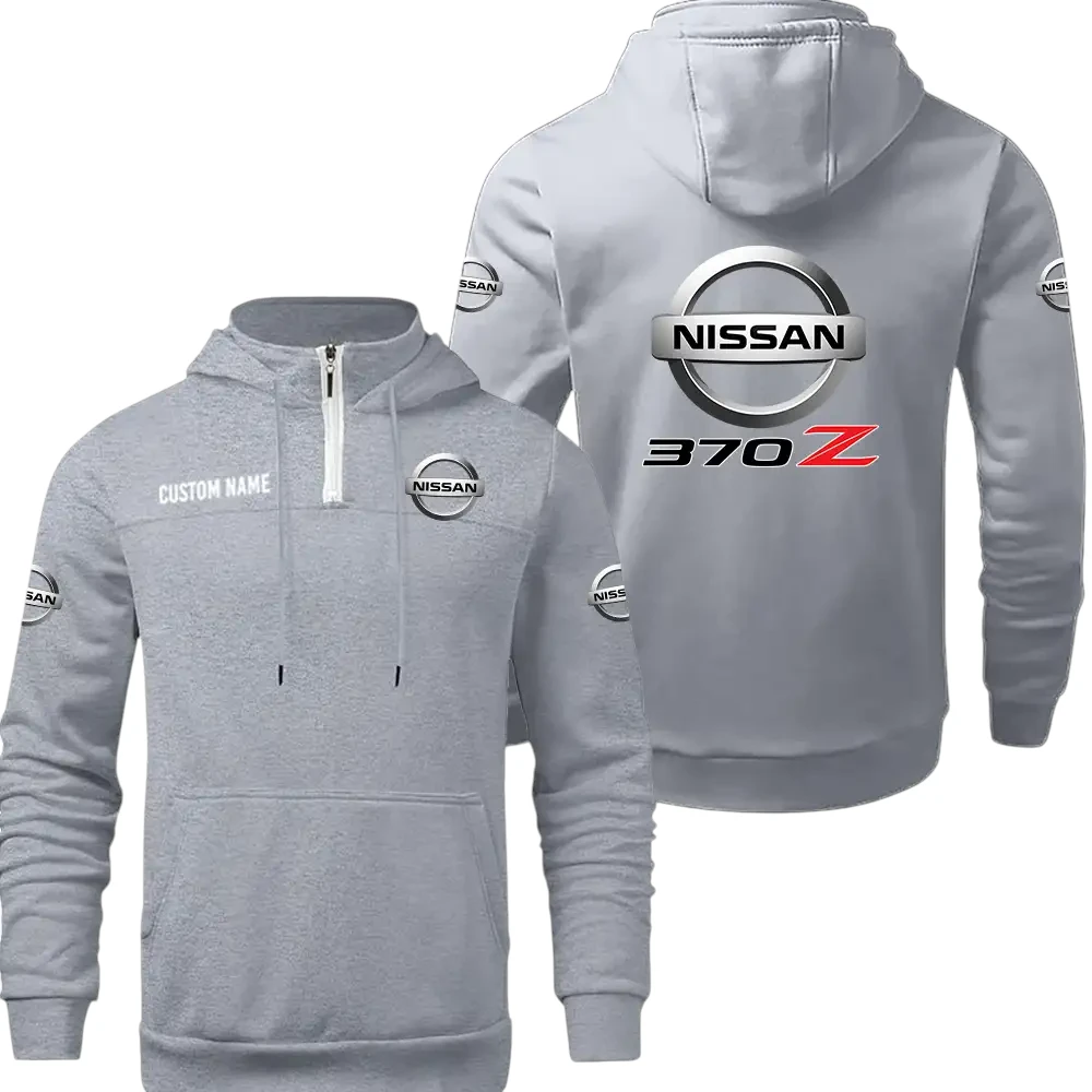 Nissan 370Z Quarter Zip Hoodie, Sports Hoodie Custom Name TN290325Y50HZ44CT4NIS Nissan 370Z Quarter Zip Hoodie, Sports Hoodie Custom Name TN290325Y50HZ44CT4NIS