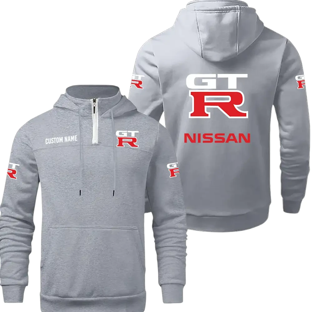 Nissan GTR Quarter Zip Hoodie, Sports Hoodie Custom Name TN290325Y50HZ44CT5NIS Nissan GTR Quarter Zip Hoodie, Sports Hoodie Custom Name TN290325Y50HZ44CT5NIS