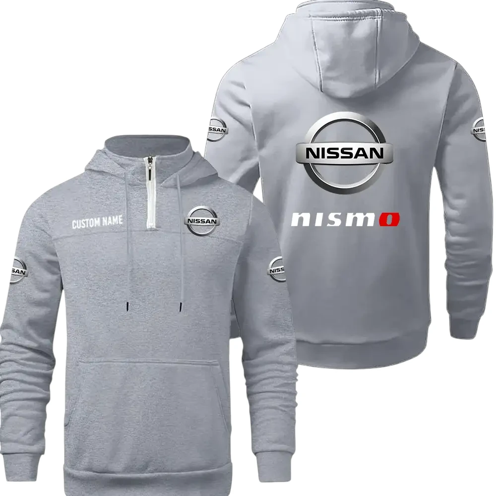 Nissan Nismo Quarter Zip Hoodie, Sports Hoodie Custom Name TN290325Y50HZ44CT9NIS Nissan Nismo Quarter Zip Hoodie, Sports Hoodie Custom Name TN290325Y50HZ44CT9NIS
