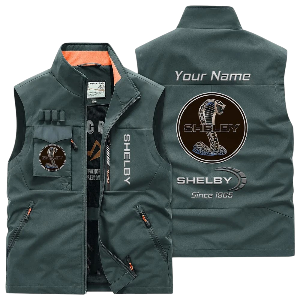 Shelby Multi Pocket Vest Sleeveless Men Outdoor Vest Lightweight Custom Name TN170425Y39MPVCT1SHE Shelby Multi Pocket Vest Sleeveless Men Outdoor Vest Lightweight Custom Name TN170425Y39MPVCT1SHE