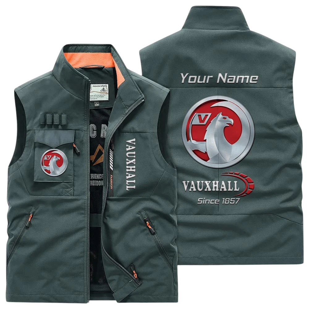 Vauxhall Multi Pocket Vest Sleeveless Men Outdoor Vest Lightweight Custom Name TN170425Y39MPVCT1VLL Vauxhall Multi Pocket Vest Sleeveless Men Outdoor Vest Lightweight Custom Name TN170425Y39MPVCT1VLL
