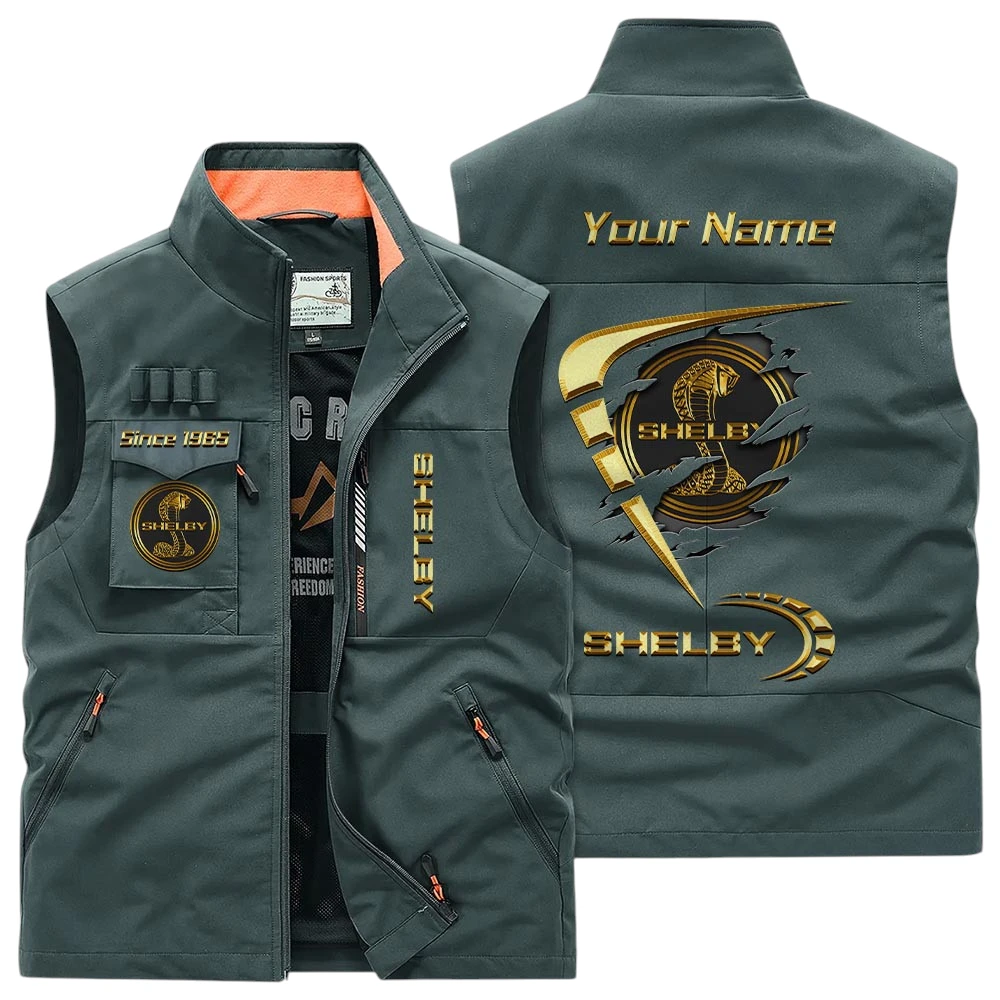 Shelby Multi Pocket Vest Sleeveless Men Outdoor Vest Lightweight Custom Name For Fans TN230425Y39MPVCT1SHE Shelby Multi Pocket Vest Sleeveless Men Outdoor Vest Lightweight Custom Name For Fans TN230425Y39MPVCT1SHE