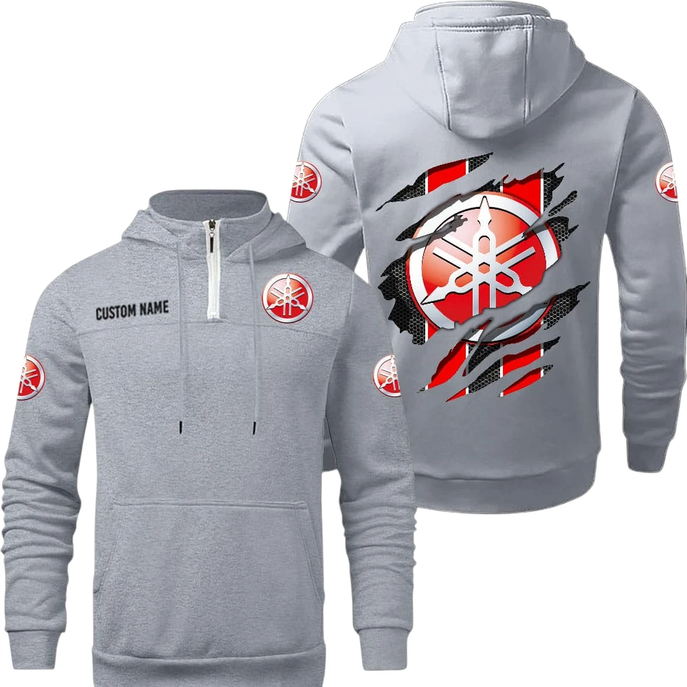 Yamaha Quarter Zip Hoodie, Sports Hoodie Custom Name TN290325Y50HZ44CT1YMH Yamaha Quarter Zip Hoodie, Sports Hoodie Custom Name TN290325Y50HZ44CT1YMH