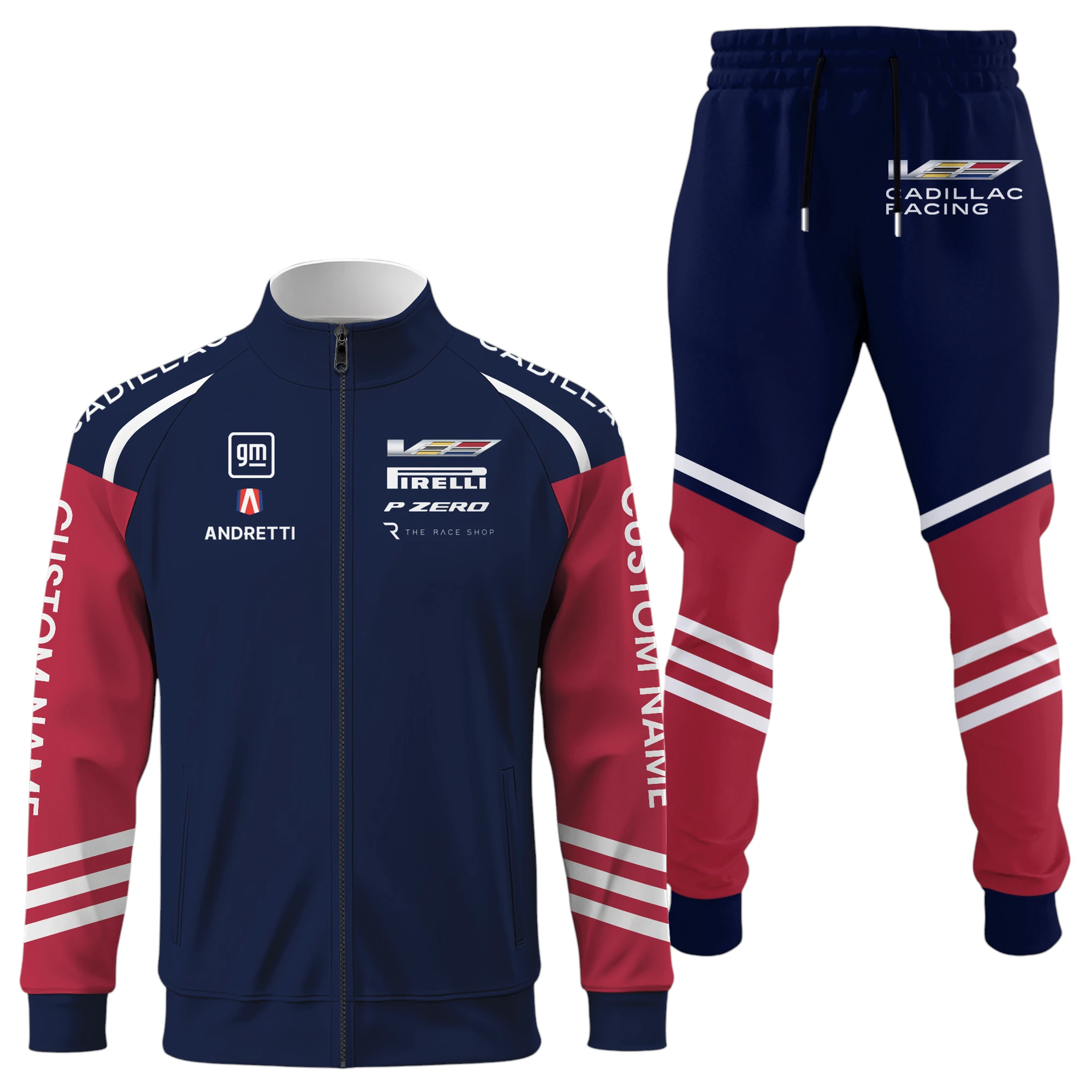 Cadillac Racing Long Sleeve Shirt Full Zip x Long Pants Set All Over Print, Sports Style Custom Name HIDI030425Y53S16JKCAR Cadillac Racing Long Sleeve Shirt Full Zip x Long Pants Set All Over Print, Sports Style Custom Name HIDI030425Y53S16JKCAR