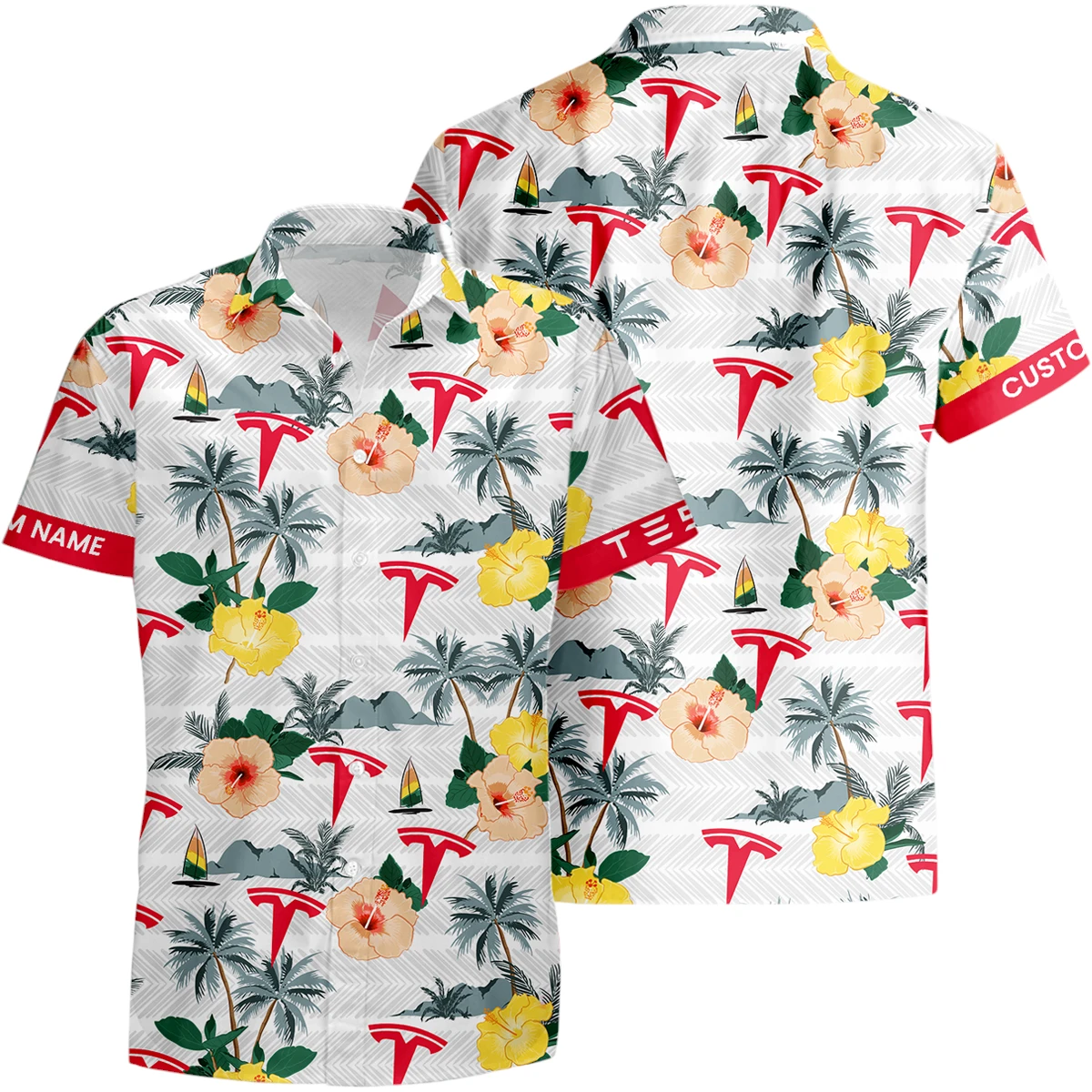 TESLA Hawaiian Shirt x Beach Shorts Full Set Limited 2025 All Over Print, Custom Name HIHI230425Y7HWTES TESLA Hawaiian Shirt x Beach Shorts Full Set Limited 2025 All Over Print, Custom Name HIHI230425Y7HWTES