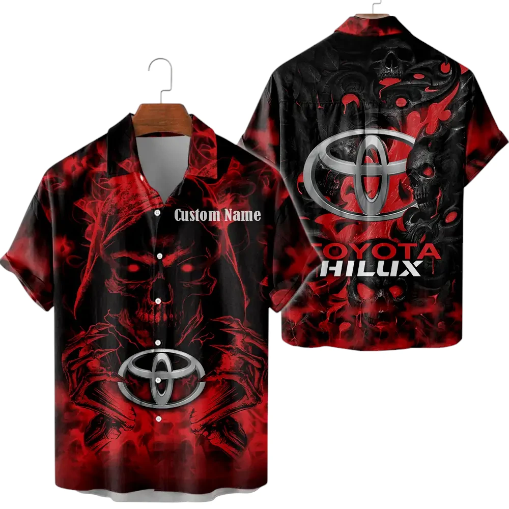 Toyota Hilux Limited 2025 Button Up Hawaiian Shirt All-over Print Trending This Summer, Custom Name HG050425Y7HWCT4TOY Toyota Hilux Limited 2025 Button Up Hawaiian Shirt All-over Print Trending This Summer, Custom Name HG050425Y7HWCT4TOY