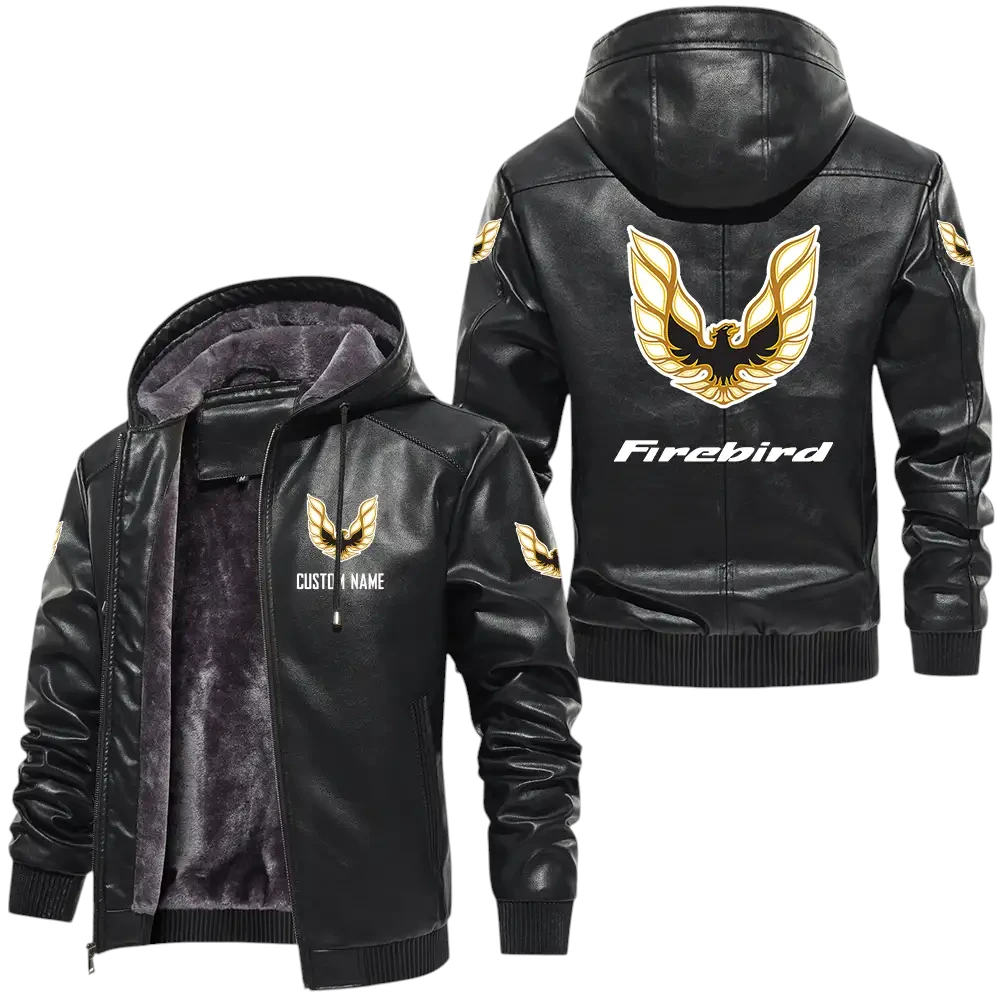 Pontiac Firebird PU Leather Hooded Jacket, Mens Durable Windproof Keep Warm Soft Velvet Lined Jacket, Custom Name HG050325Y24LJH1PFI Pontiac Firebird PU Leather Hooded Jacket, Mens Durable Windproof Keep Warm Soft Velvet Lined Jacket, Custom Name HG050325Y24LJH1PFI
