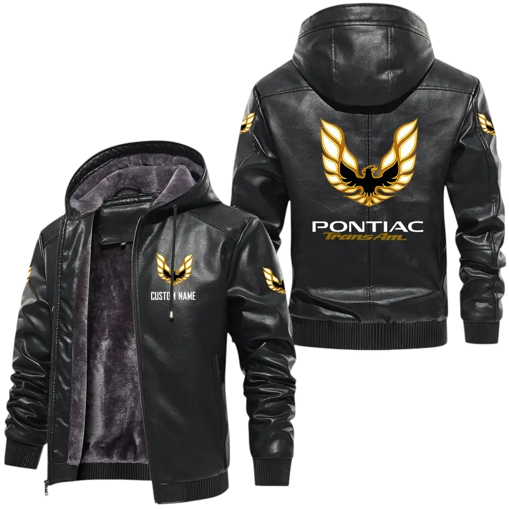 Pontiac Trans Am PU Leather Hooded Jacket, Mens Durable Windproof Keep Warm Soft Velvet Lined Jacket, Custom Name HG050325Y24LJH1PTA Pontiac Trans Am PU Leather Hooded Jacket, Mens Durable Windproof Keep Warm Soft Velvet Lined Jacket, Custom Name HG050325Y24LJH1PTA