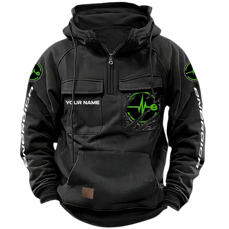 Energica Quarter Zip Hoodie, Sports Hoodie Multi-Pockets, Custom Name HG090525Y41HJRCT1ENE Energica Quarter Zip Hoodie, Sports Hoodie Multi-Pockets, Custom Name HG090525Y41HJRCT1ENE