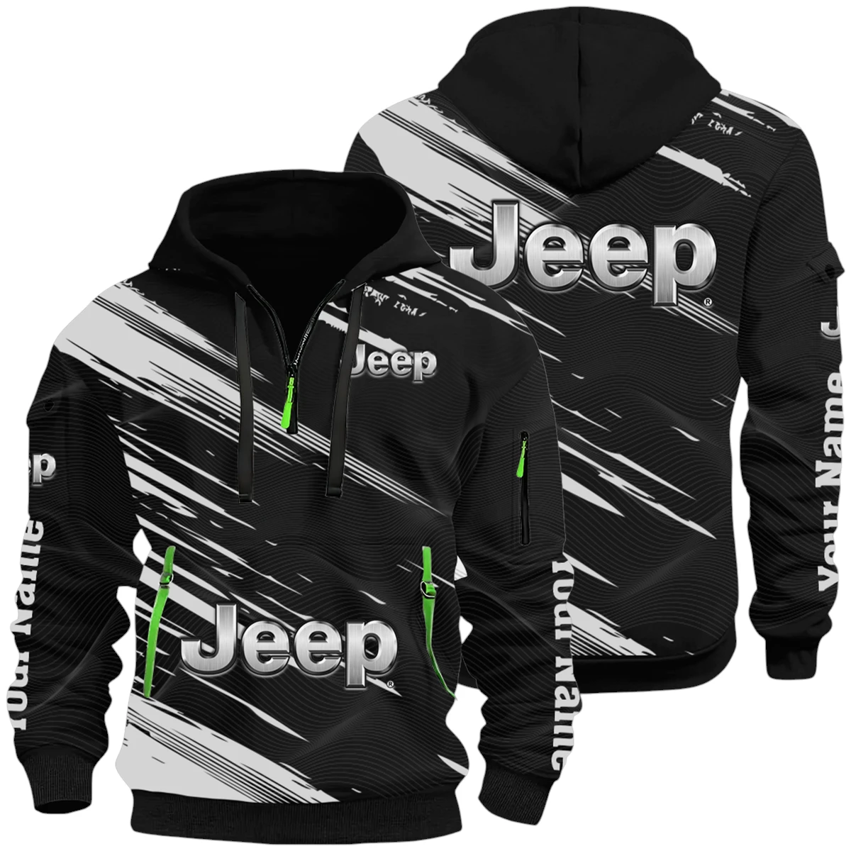 Jeep Half Zip Hoodie All Over Prints, Multi-Pockets Custom Name HIHI060625Y26QZ3HJEE Jeep Half Zip Hoodie All Over Prints, Multi-Pockets Custom Name HIHI060625Y26QZ3HJEE