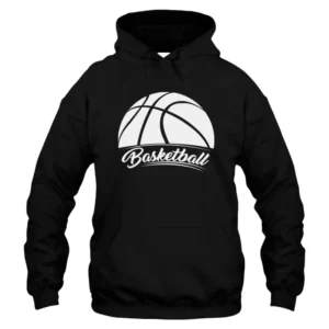 Basketball Never Stop Hoodie - Black