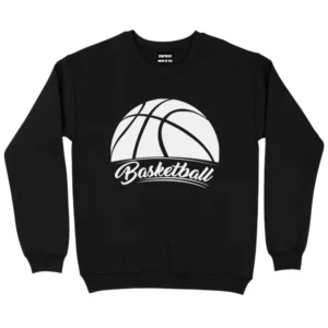 Basketball Never Stop Sweatshirts - Black