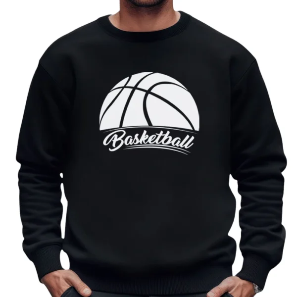 Basketball Never Stop Sweatshirts - Black