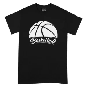 Basketball Never Stop TShirt - Black