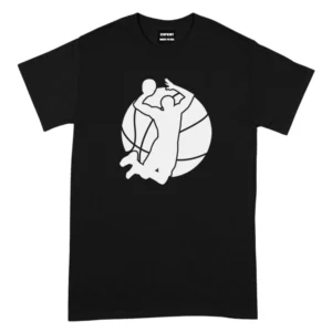 Basketball Winner Champion TShirt - Black